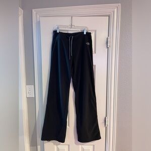 The North Face Women's Sz Small Black Fleece TKA 100 Relaxed Fit Pants
